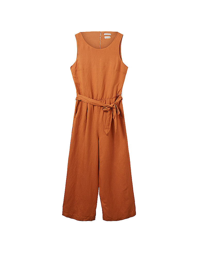 TOM TAILOR Jumpsuit dunkelrot | 42 von Tom Tailor