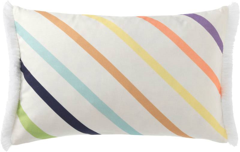 TOM TAILOR HOME Kissenbezüge »Fringed Diagonal«, (1 St.), mit seitlichen Fransen von TOM TAILOR HOME