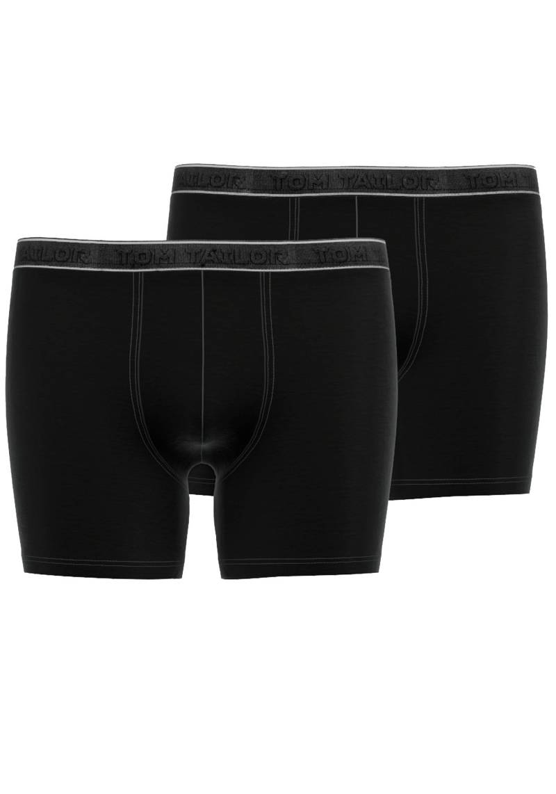 TOM TAILOR Lange Unterhose »Vancouver«, (2 St.), mit angenehmen Materialmix von Tom Tailor