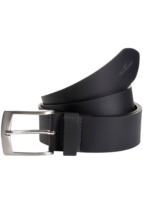 TOM TAILOR Ledergürtel »TTANDREW«, 4 cm breit, Herrengürtel, Jeans und Casual, bis Gr. 120 von Tom Tailor