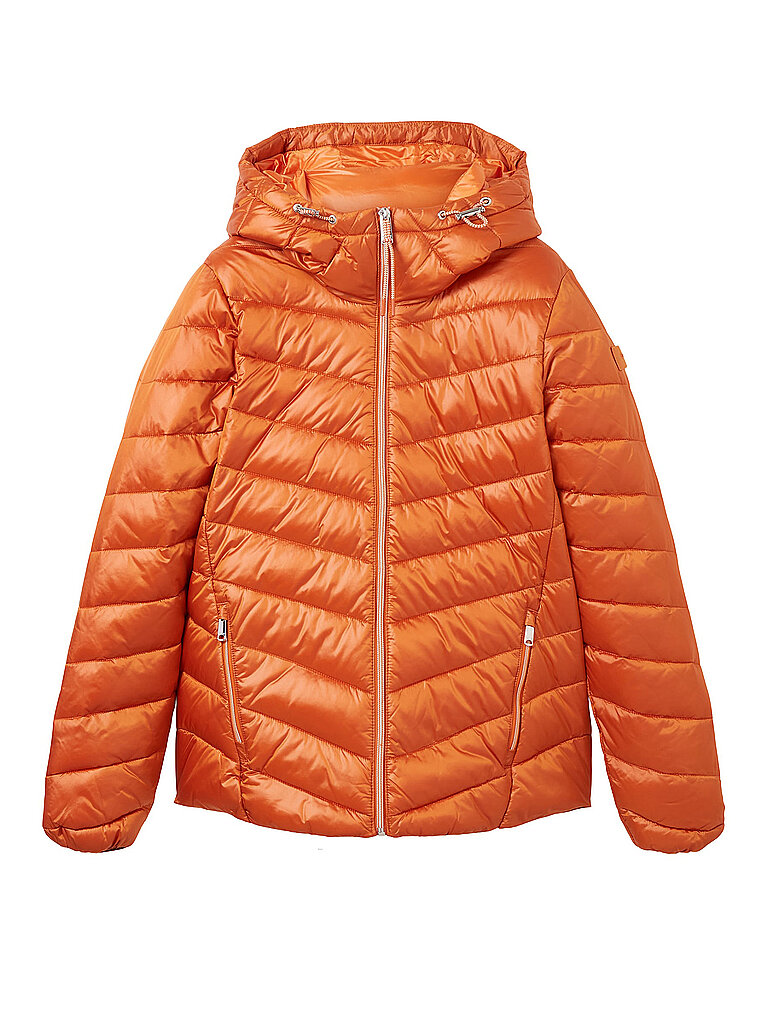 TOM TAILOR Leichtsteppjacke orange | M von Tom Tailor