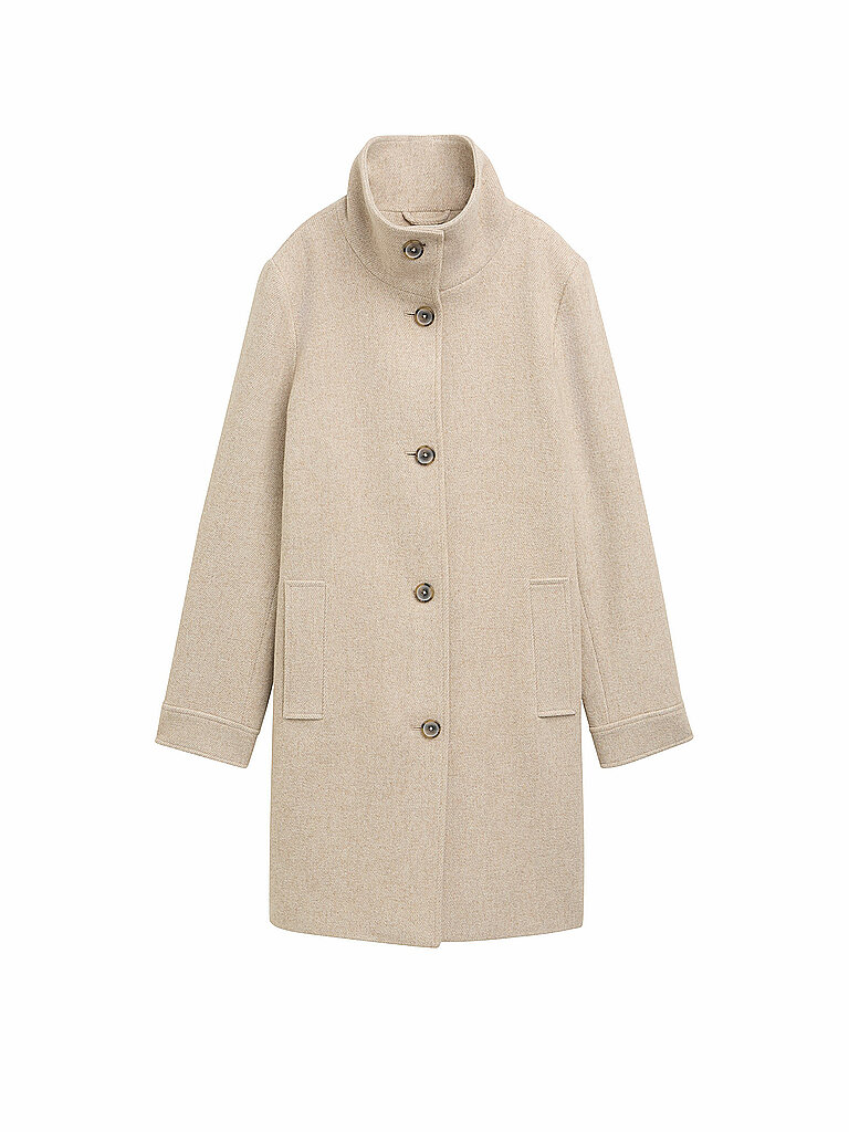 TOM TAILOR Mantel creme | M TOM TAILOR Mantel creme | M von Tom Tailor