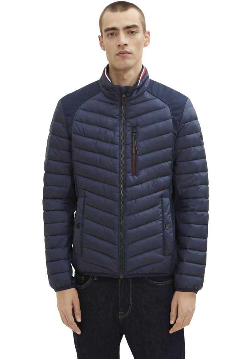 TOM TAILOR Steppjacke, hybrid - mit Softshell-Einsätzen seitlichen und an der Schulter von Tom Tailor