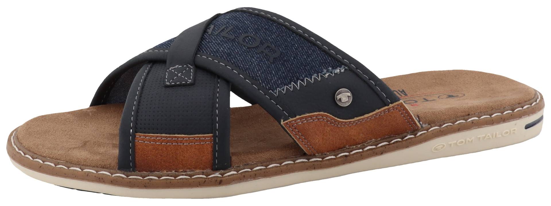 TOM TAILOR Pantolette, Sommerschuh, Schlappen, Poolslides, in Schuhweite G (weit) von Tom Tailor