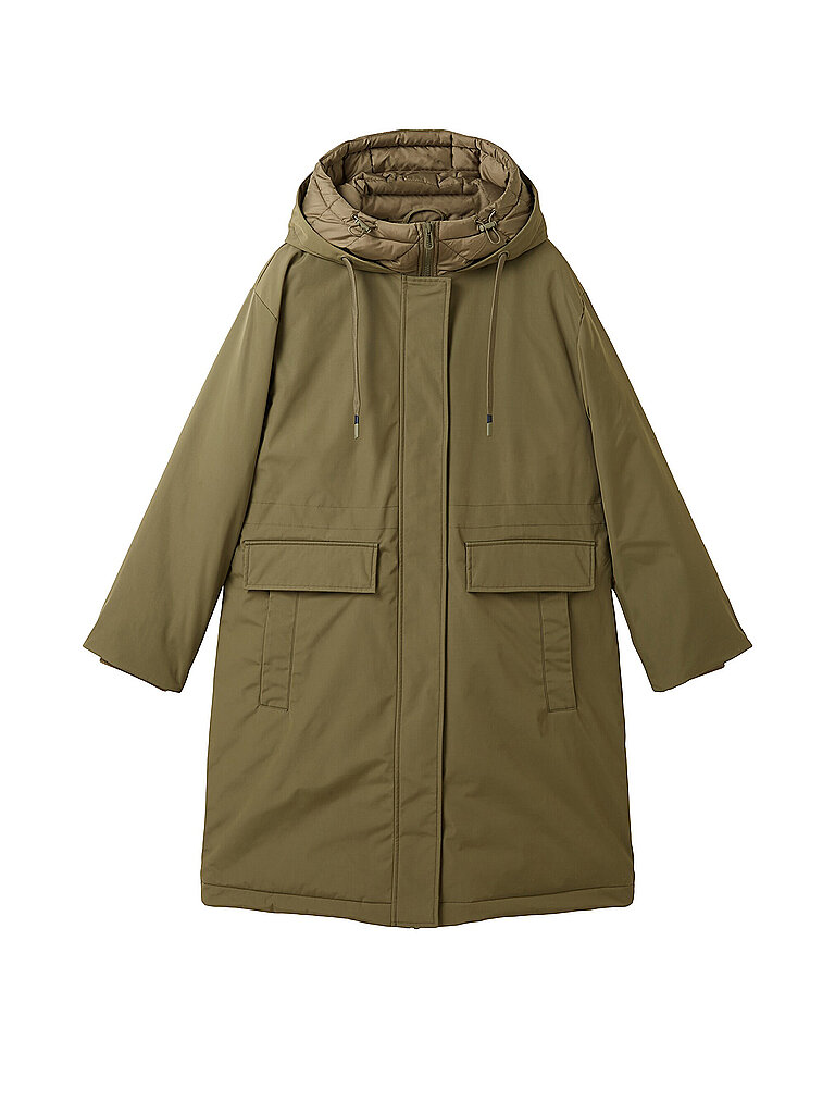 TOM TAILOR Parka olive | XS von Tom Tailor