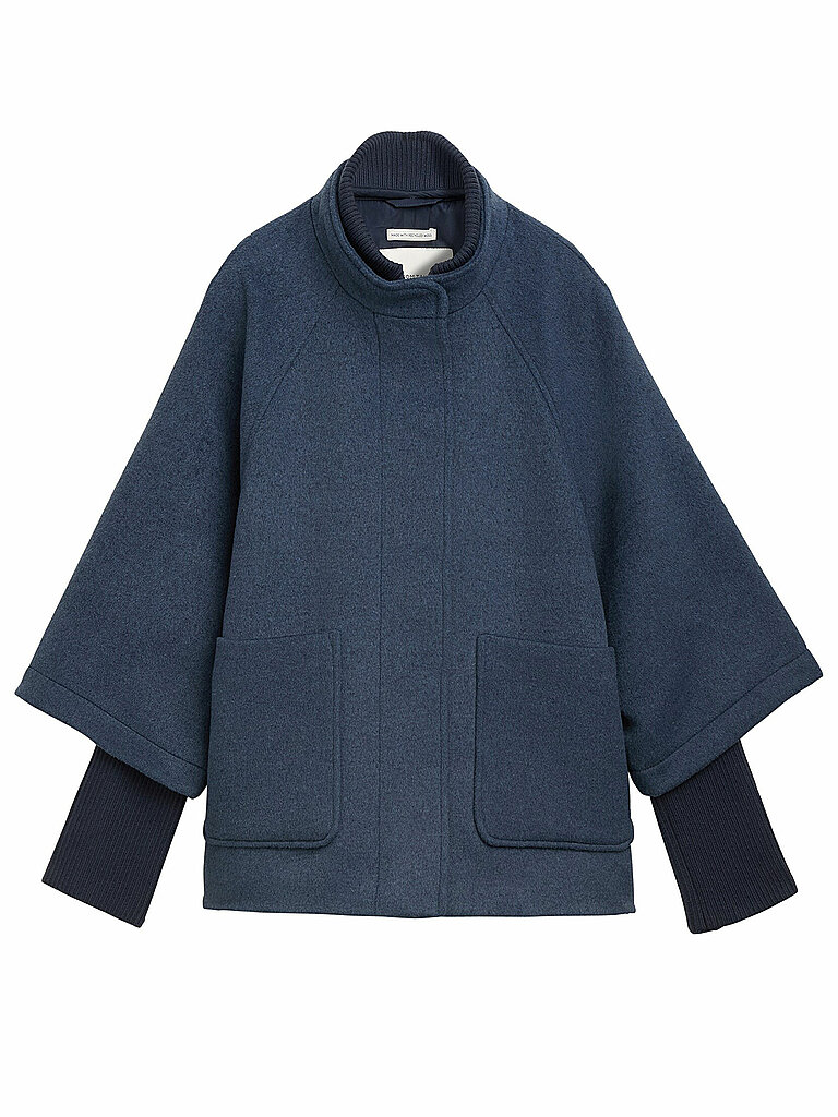 TOM TAILOR Poncho - Cape blau | XL TOM TAILOR Poncho - Cape blau | XL von Tom Tailor