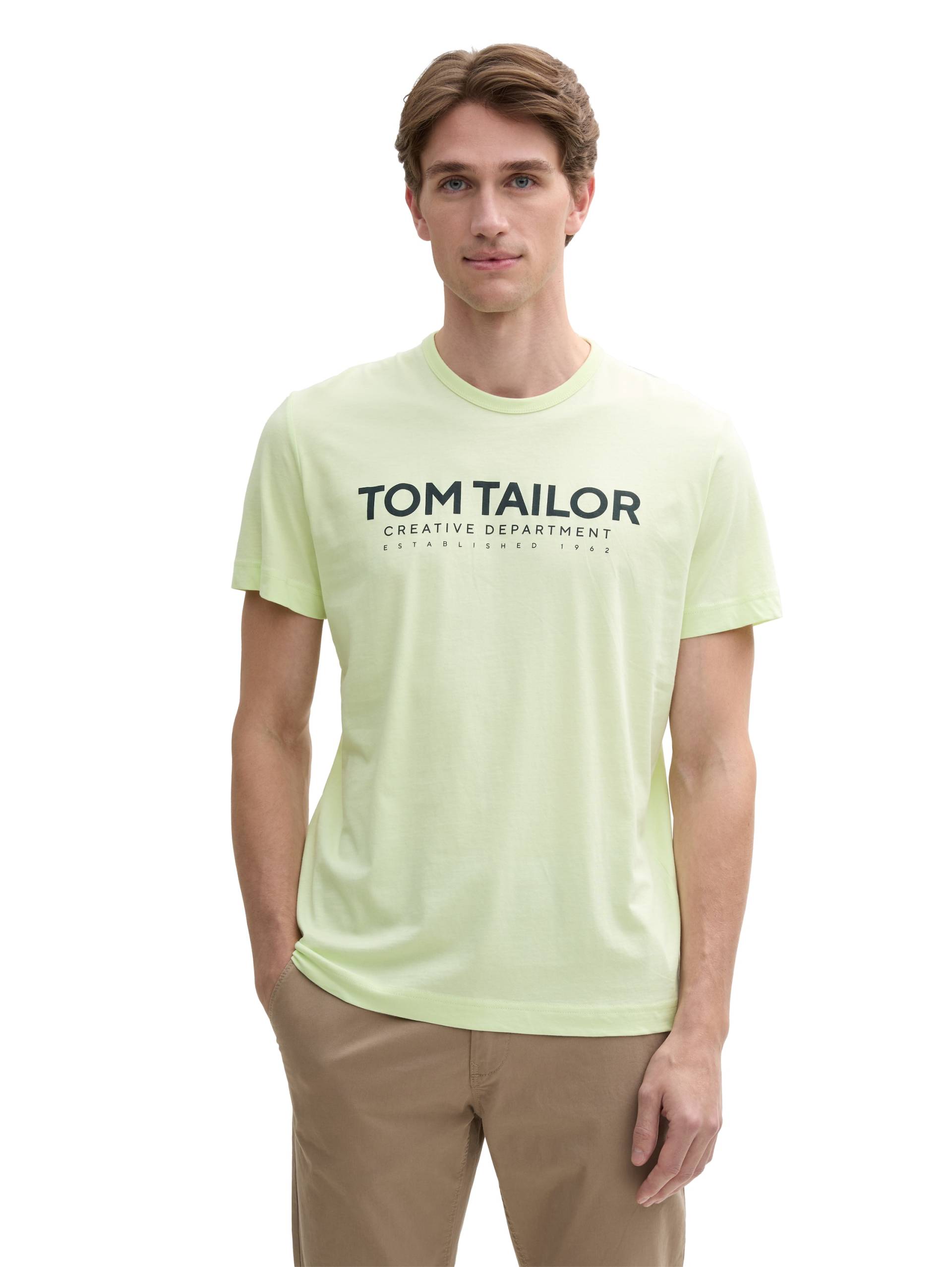 TOM TAILOR Rundhalsshirt, mit Logoprint TOM TAILOR Rundhalsshirt, mit Logoprint von Tom Tailor