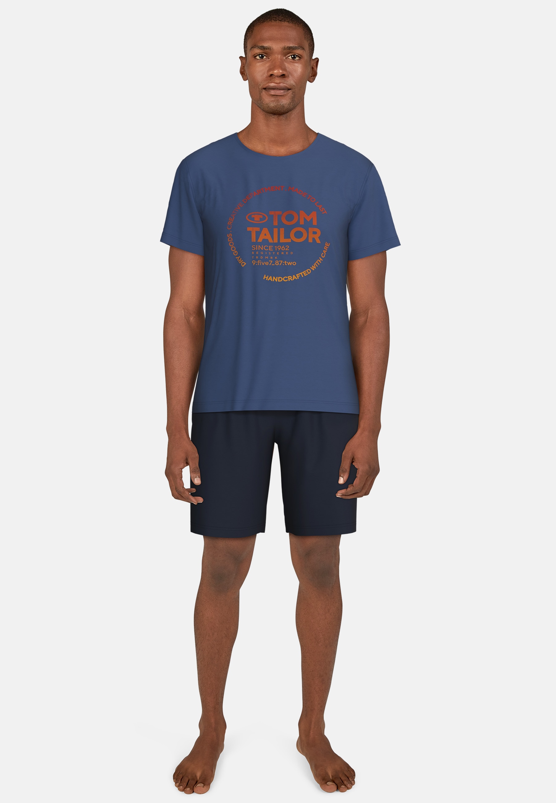 TOM TAILOR Shorty, (2 tlg.), mit Rundhalsausschnitt von Tom Tailor