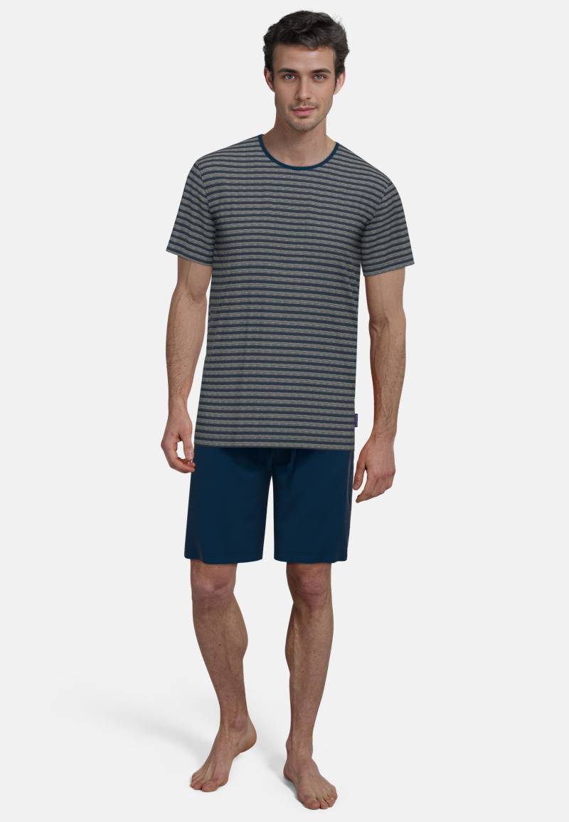TOM TAILOR Shorty »Longford«, (2 tlg.), Gestreiftes Oberteil, Uni Hose von Tom Tailor