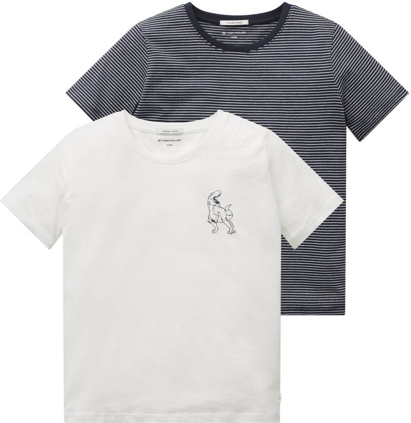 TOM TAILOR T-Shirt, (Set, 2 tlg.) von Tom Tailor