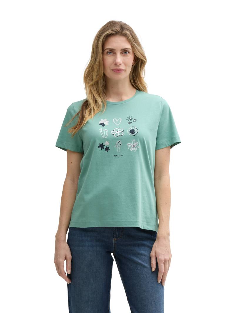 TOM TAILOR T-Shirt, mit Frontprint von Tom Tailor