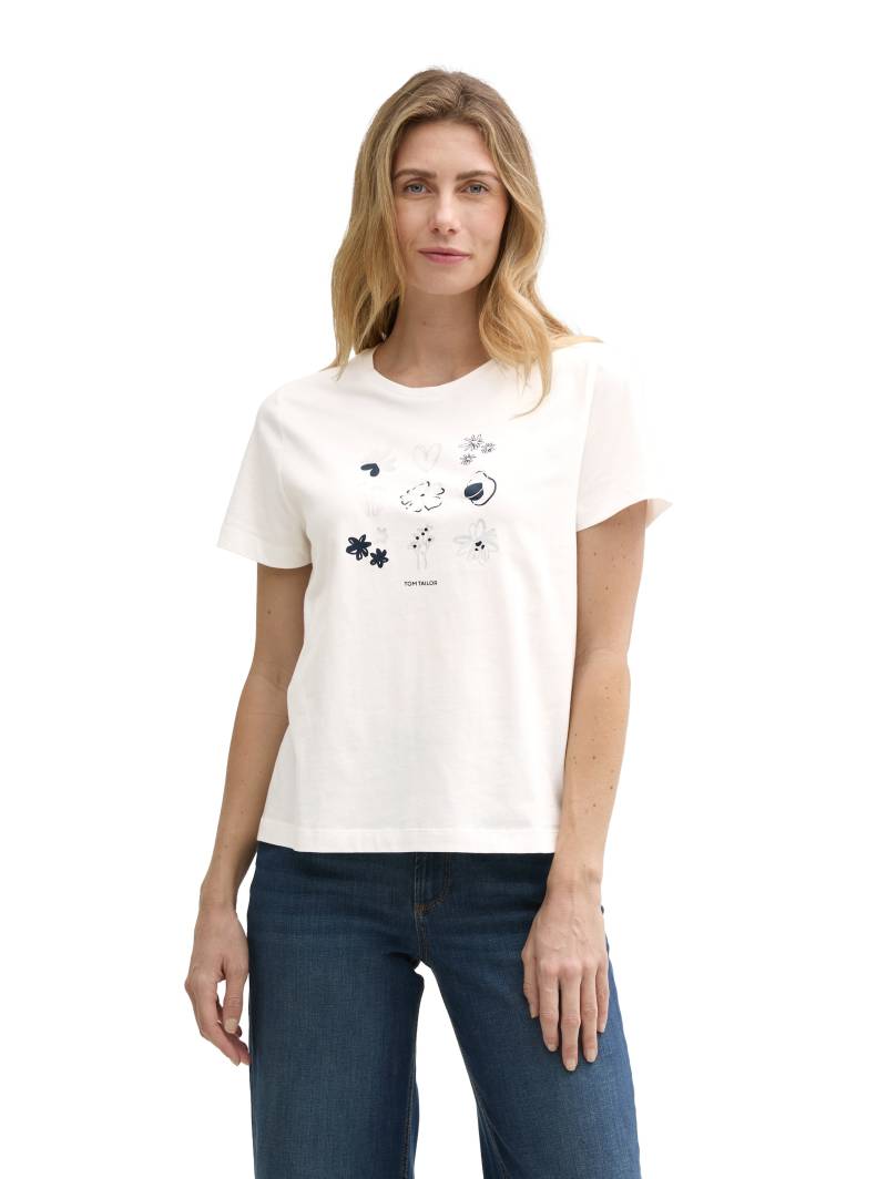 TOM TAILOR T-Shirt, mit Frontprint von Tom Tailor