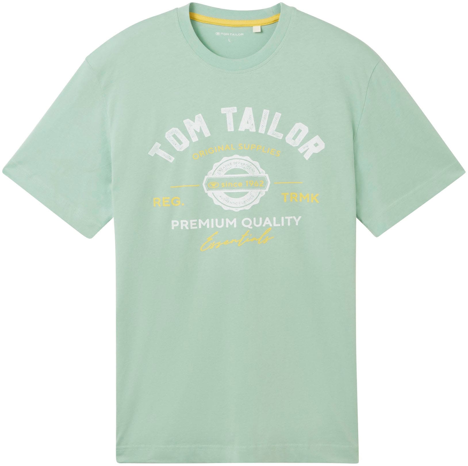 TOM TAILOR T-Shirt, mit grossem Logofrontprint von Tom Tailor