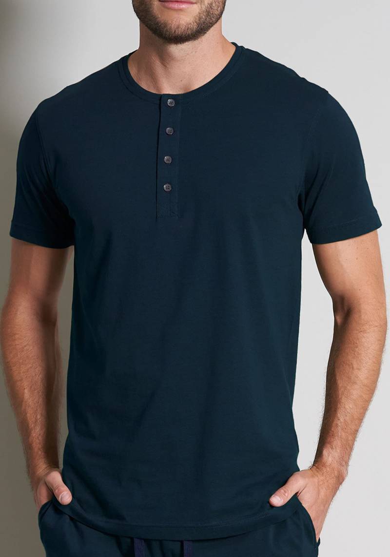 TOM TAILOR T-Shirt »Cansas«, Knopfleiste vorn, Rundhalsausschnitt, Kurzarm von Tom Tailor