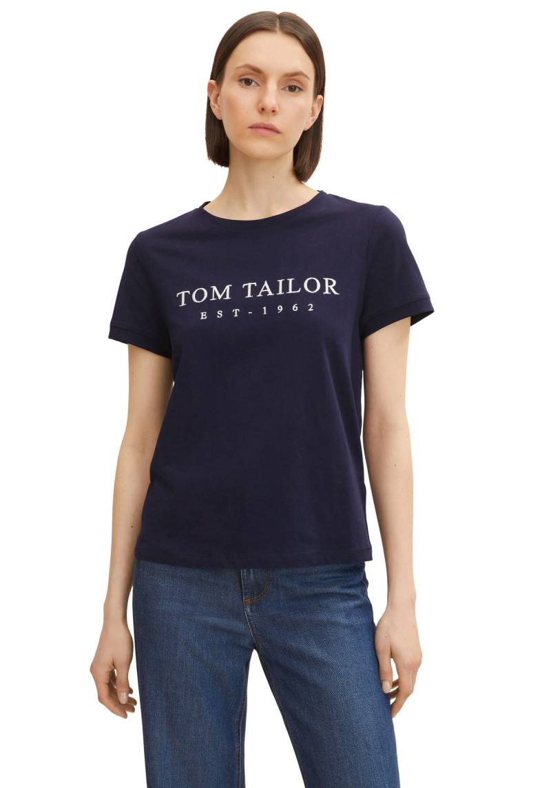 TOM TAILOR T-Shirt »T-Shirt Logoprint« von Tom Tailor