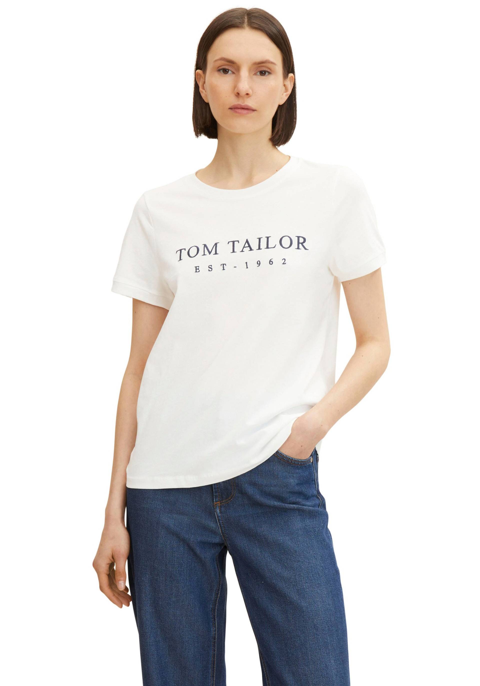 TOM TAILOR T-Shirt »T-Shirt Logoprint« von Tom Tailor