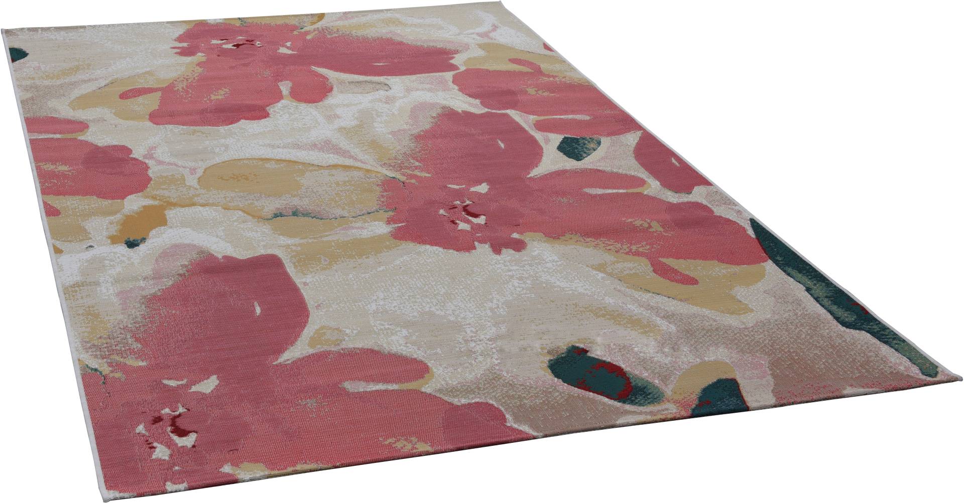 TOM TAILOR HOME Teppich »Garden Blossom«, rechteckig, 3 mm Höhe, Flachgewebe, modernes Blumen Design, In- und Outdoor geeignet TOM TAILOR HOME Teppich »Garden Blossom«, rechteckig, 3 mm Höhe, Flachgewebe, modernes Blumen Design, In- und Outdoor geeignet von TOM TAILOR HOME