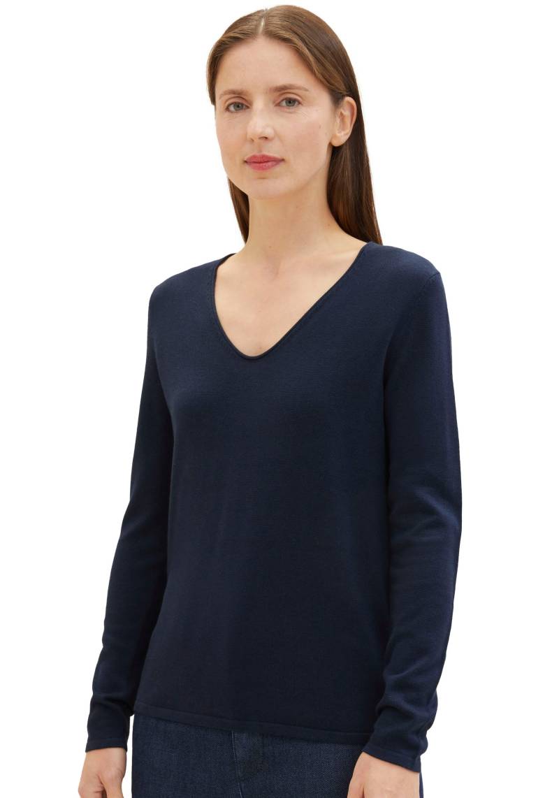 TOM TAILOR V-Ausschnitt-Pullover von Tom Tailor