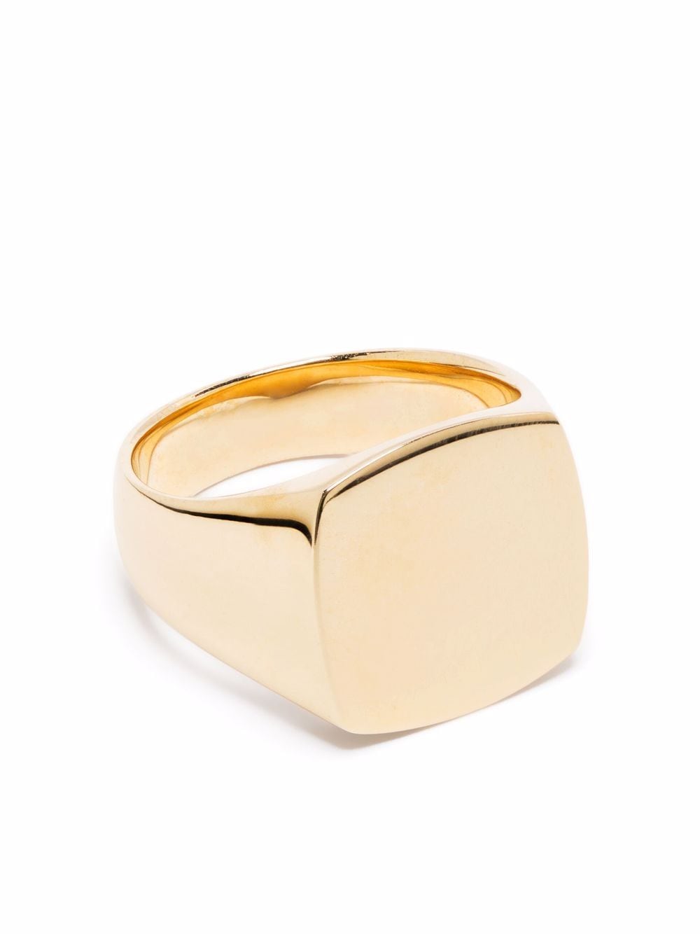 Tom Wood 9kt yellow gold Cushion ring von Tom Wood