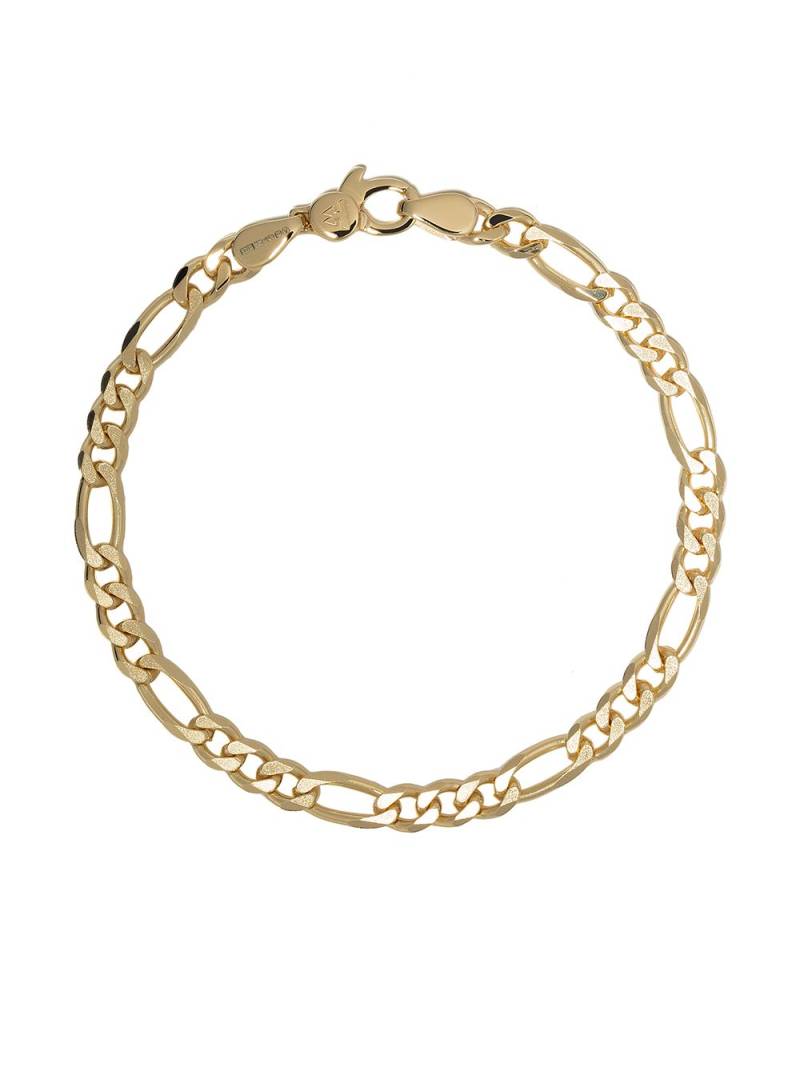 Tom Wood Figaro thick chain bracelet - Gold von Tom Wood