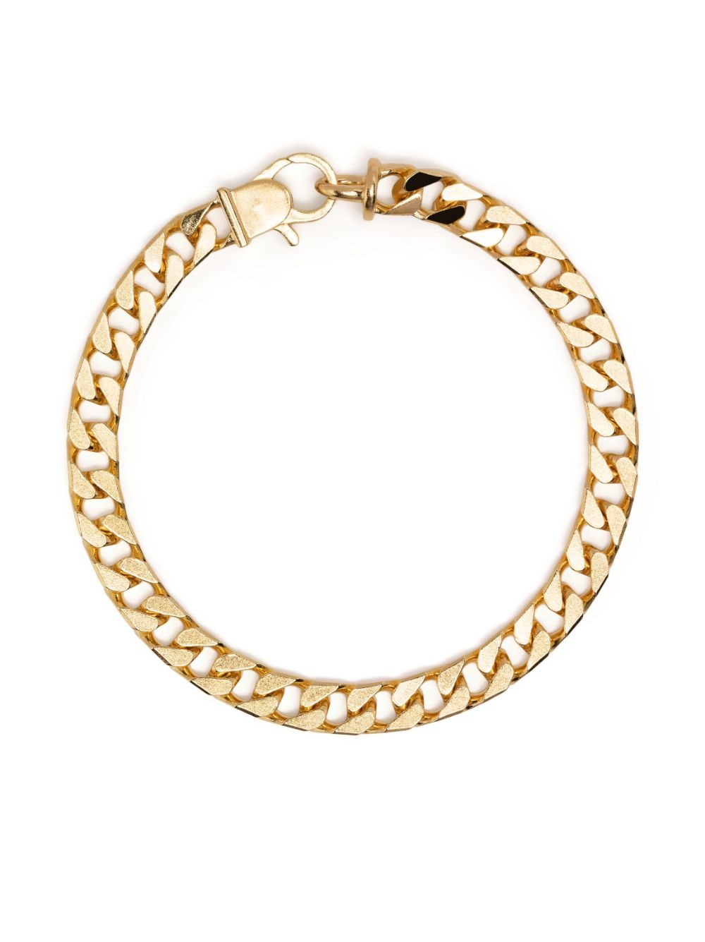 Tom Wood Frankie diamond-cut chain bracelet - Gold von Tom Wood