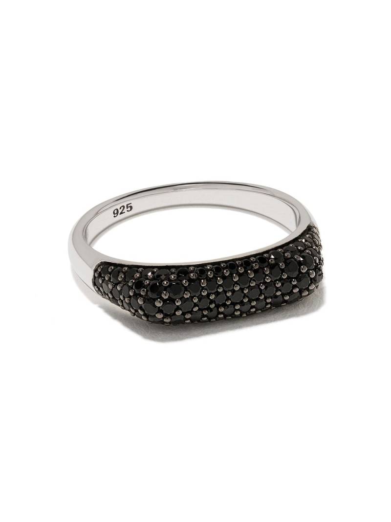 Tom Wood Knut Spinel ring - Silver von Tom Wood