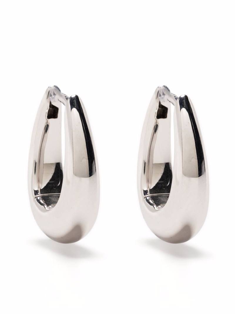 Tom Wood Liz hoop earrings - Silver von Tom Wood