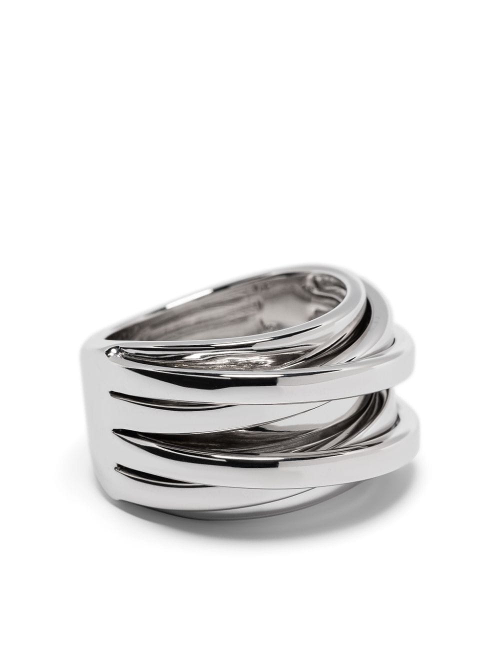 Tom Wood Orb chunky ring - Silver von Tom Wood