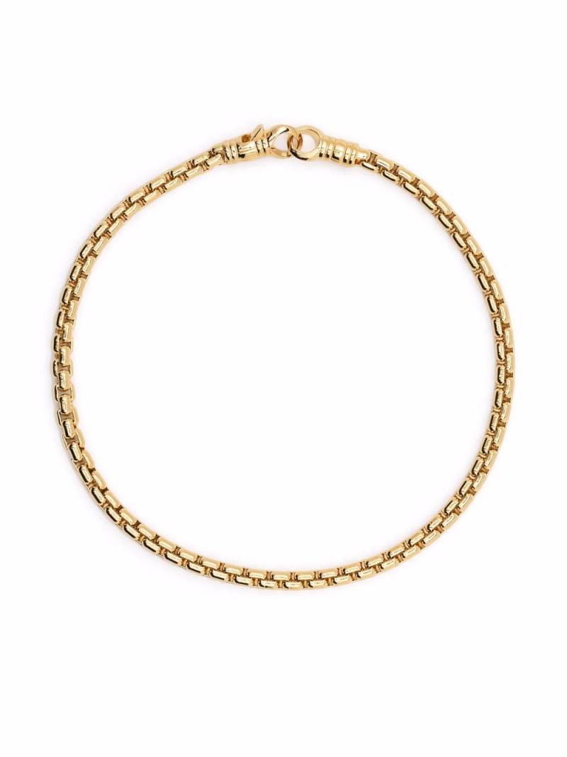 Tom Wood Venetian Single M braclet - Gold von Tom Wood