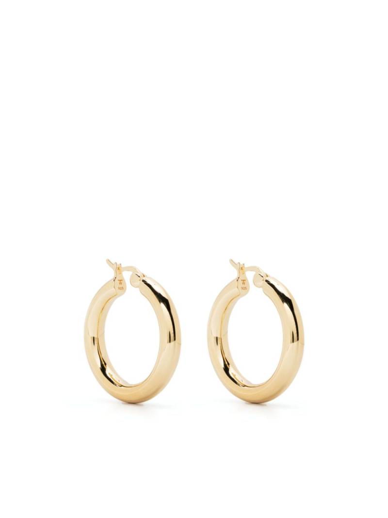 Tom Wood classic hoop earrings - Gold von Tom Wood