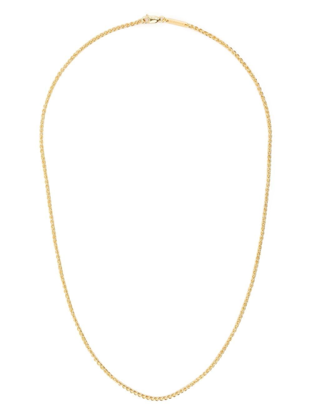 Tom Wood Spike chain necklace - Gold von Tom Wood
