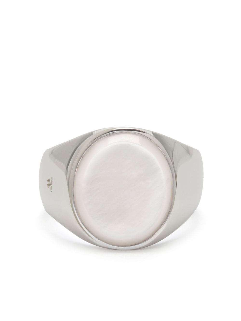 Tom Wood sterling silver Oval mother-of-pearl ring von Tom Wood