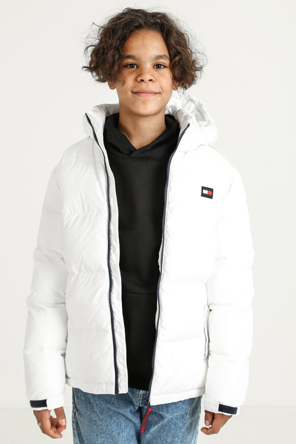 Tommy Hilfiger Kids Pufferjacke | Weiss | Herren  | 16 von Tommy Hilfiger Kids