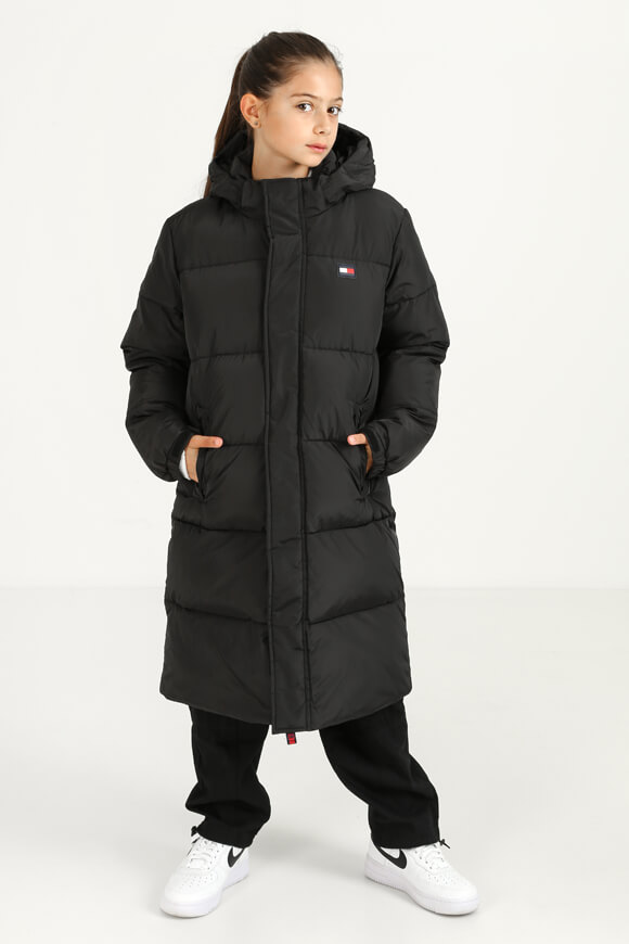 Tommy Hilfiger Kids Puffermantel | Schwarz | Damen  | 12 von Tommy Hilfiger Kids