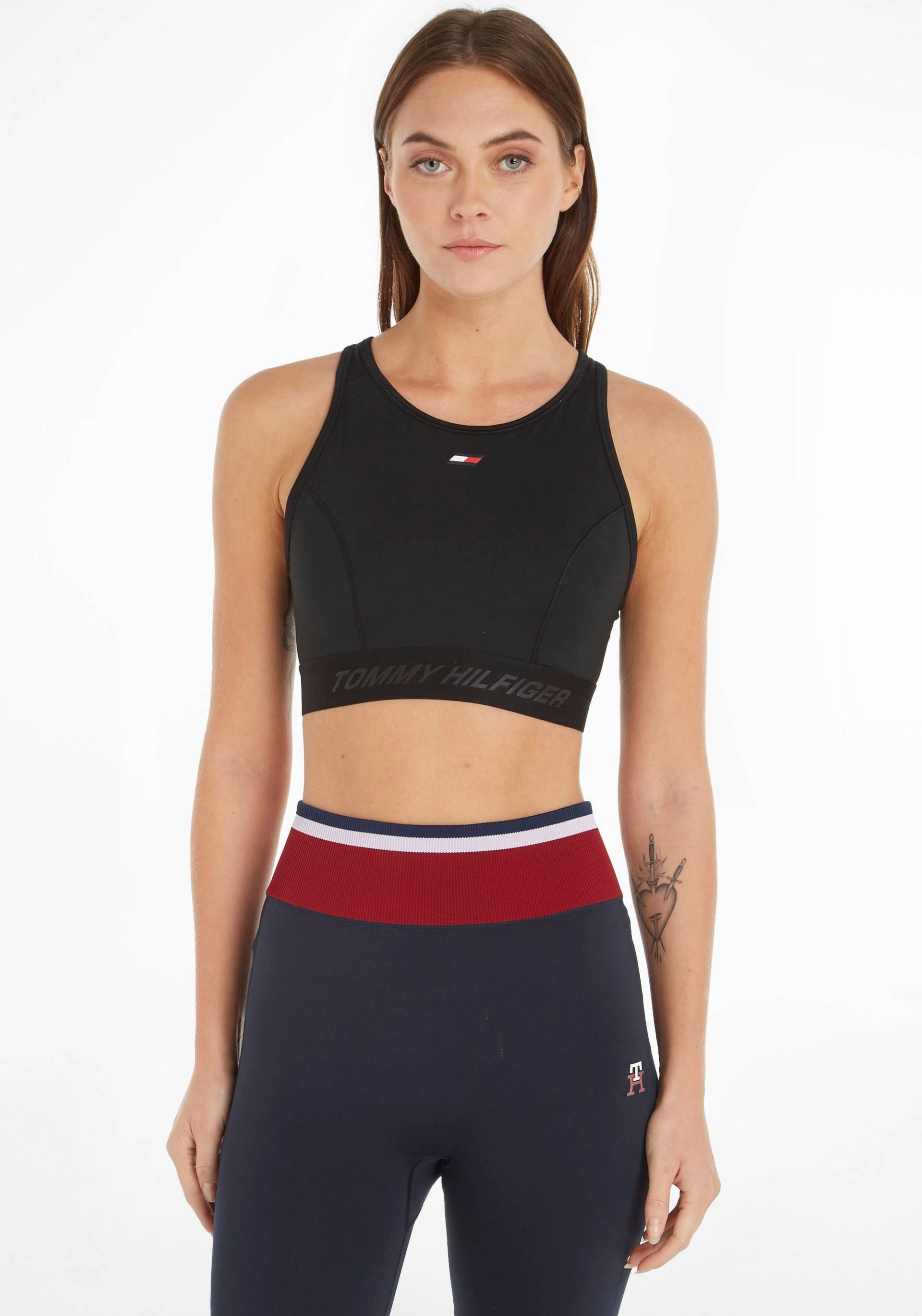 Tommy Hilfiger Sport Sport-Bustier »MID INTENSITY H-NK ESSENTIAL BRA« von Tommy Hilfiger Sport