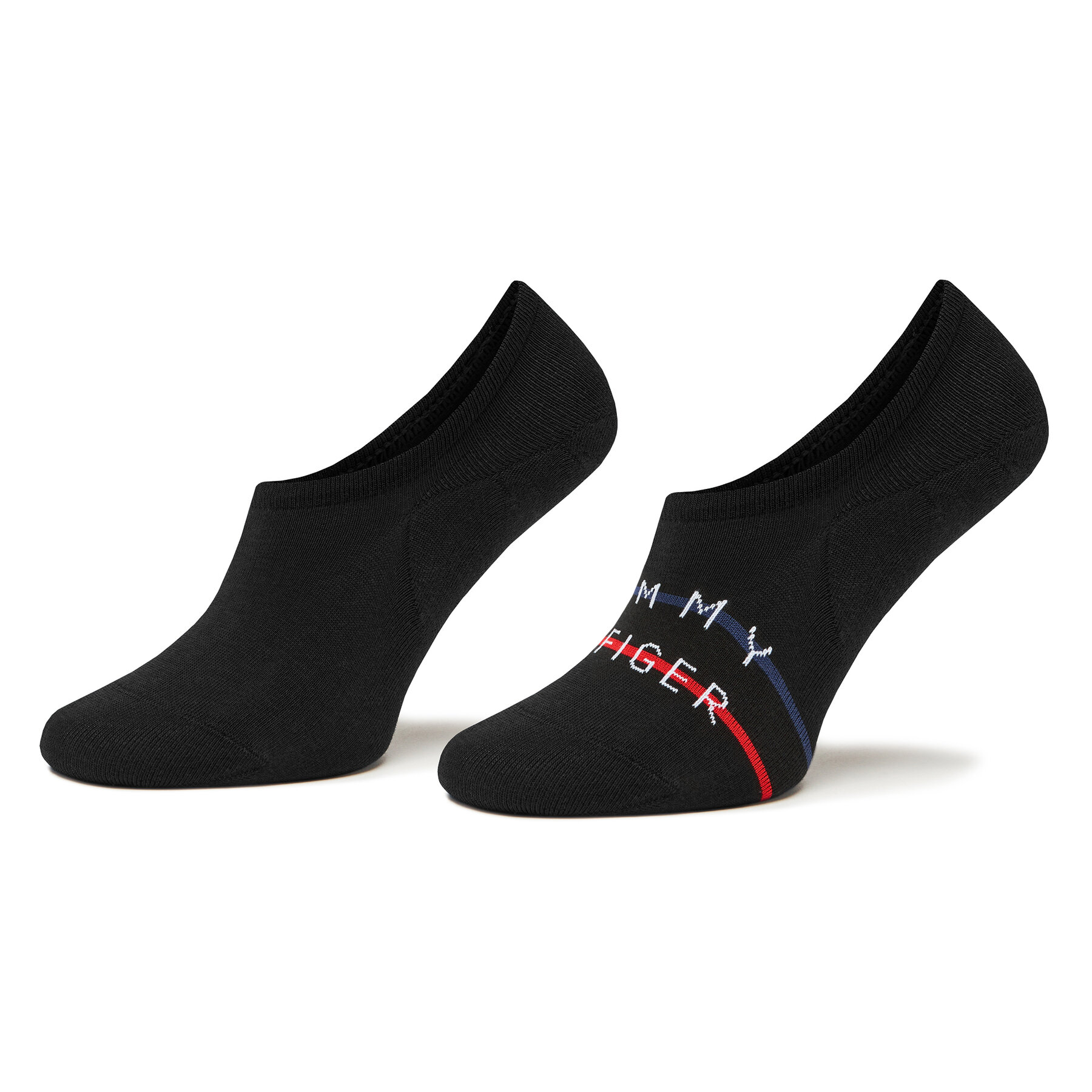 2er-Set Herren Sneakersocken Tommy Hilfiger 701222189 Black 039 von Tommy Hilfiger