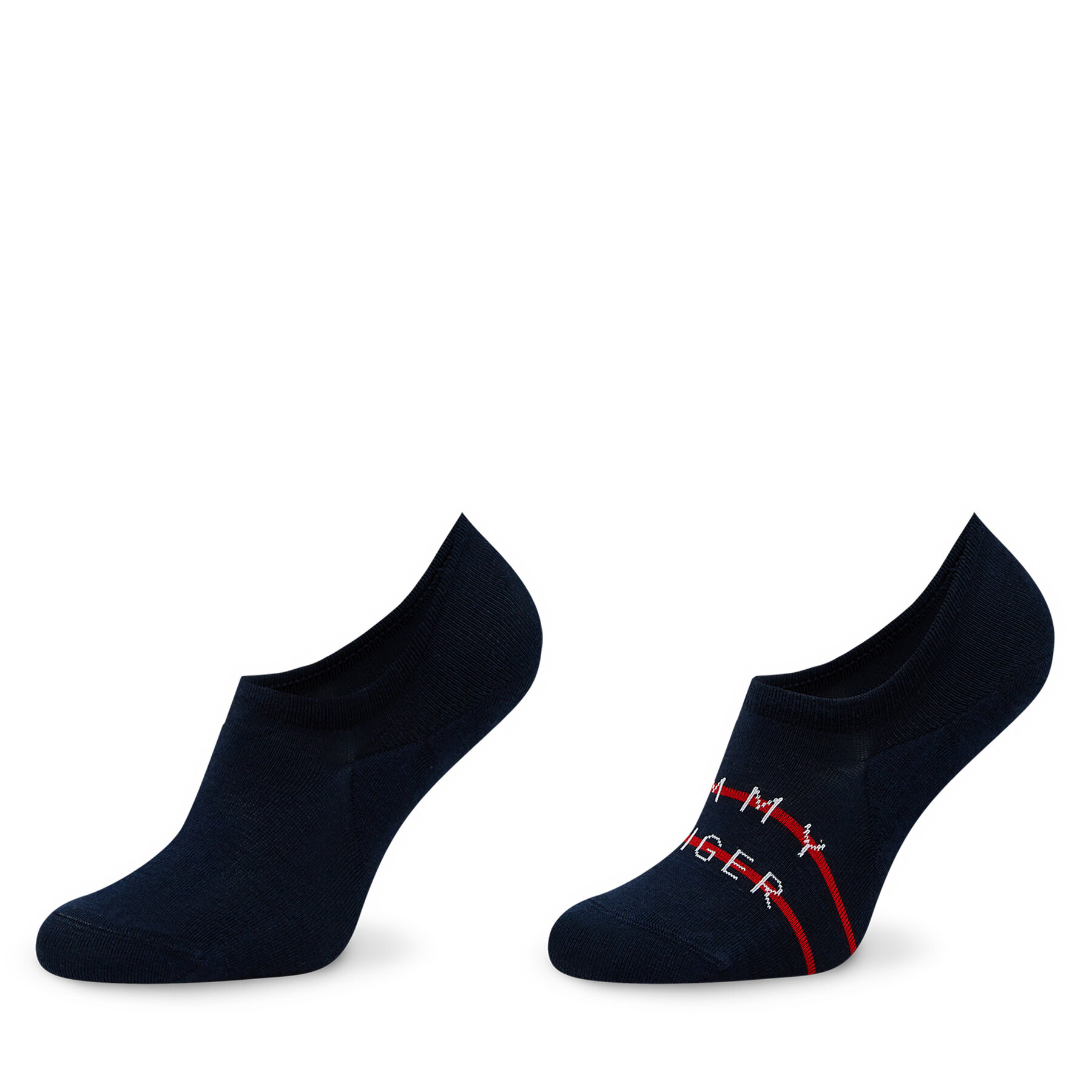 2er-Set Herren Sneakersocken Tommy Hilfiger 701222189 Navy 004 von Tommy Hilfiger