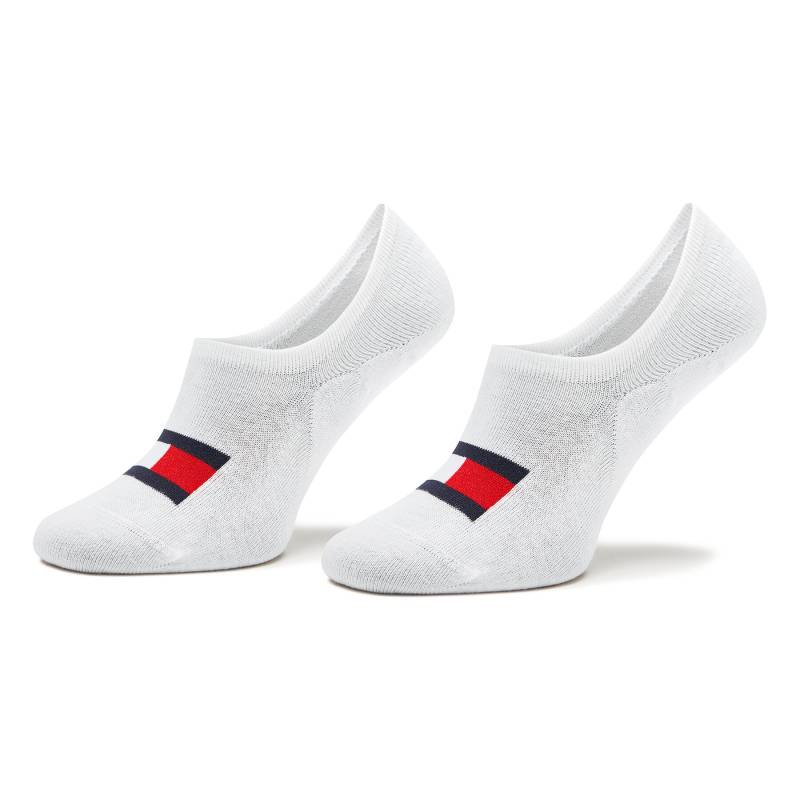 2er-Set Herren Sneakersocken Tommy Hilfiger 701223928 White 039 von Tommy Hilfiger