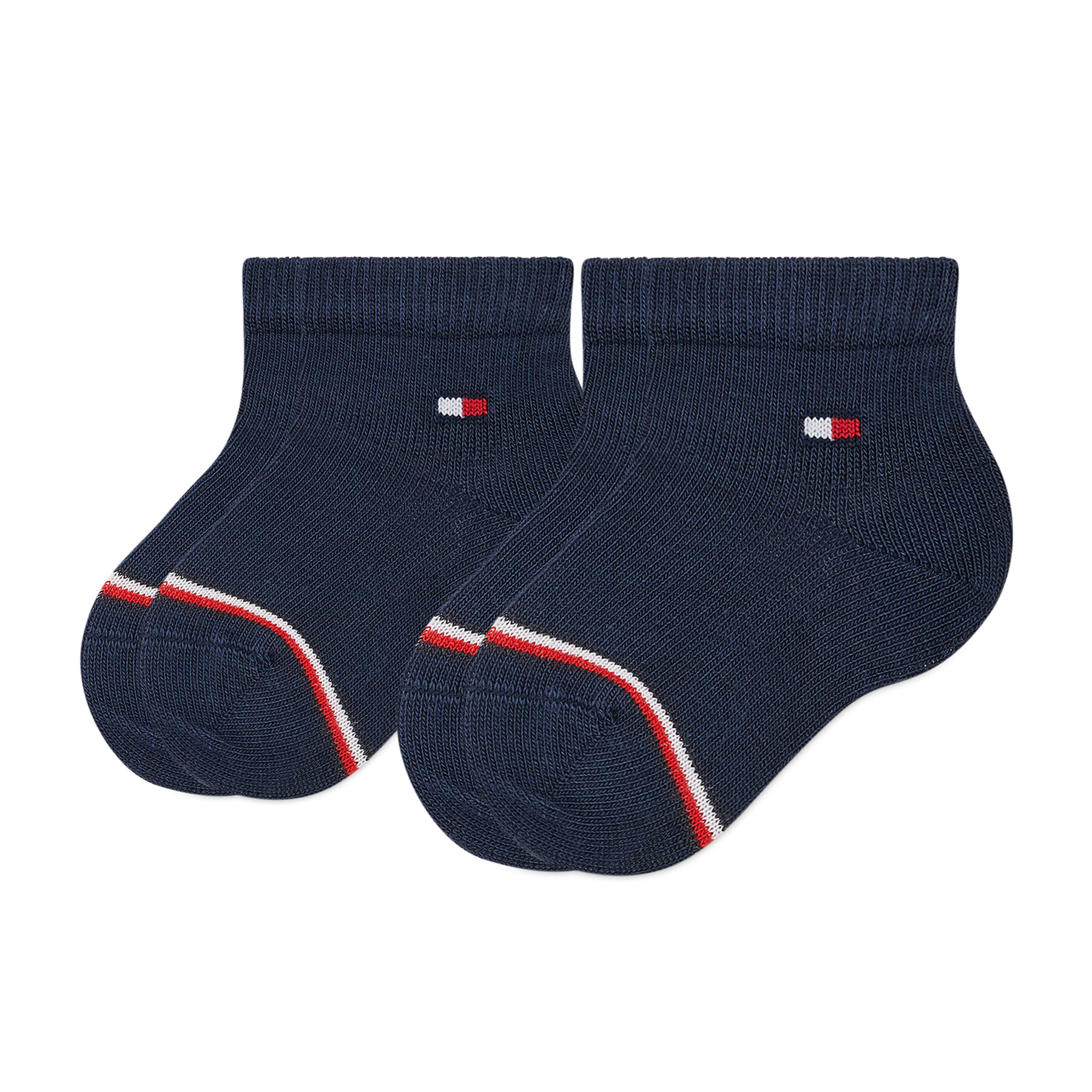 2er-Set hohe Kindersocken Tommy Hilfiger 701220516 Navy 001 von Tommy Hilfiger