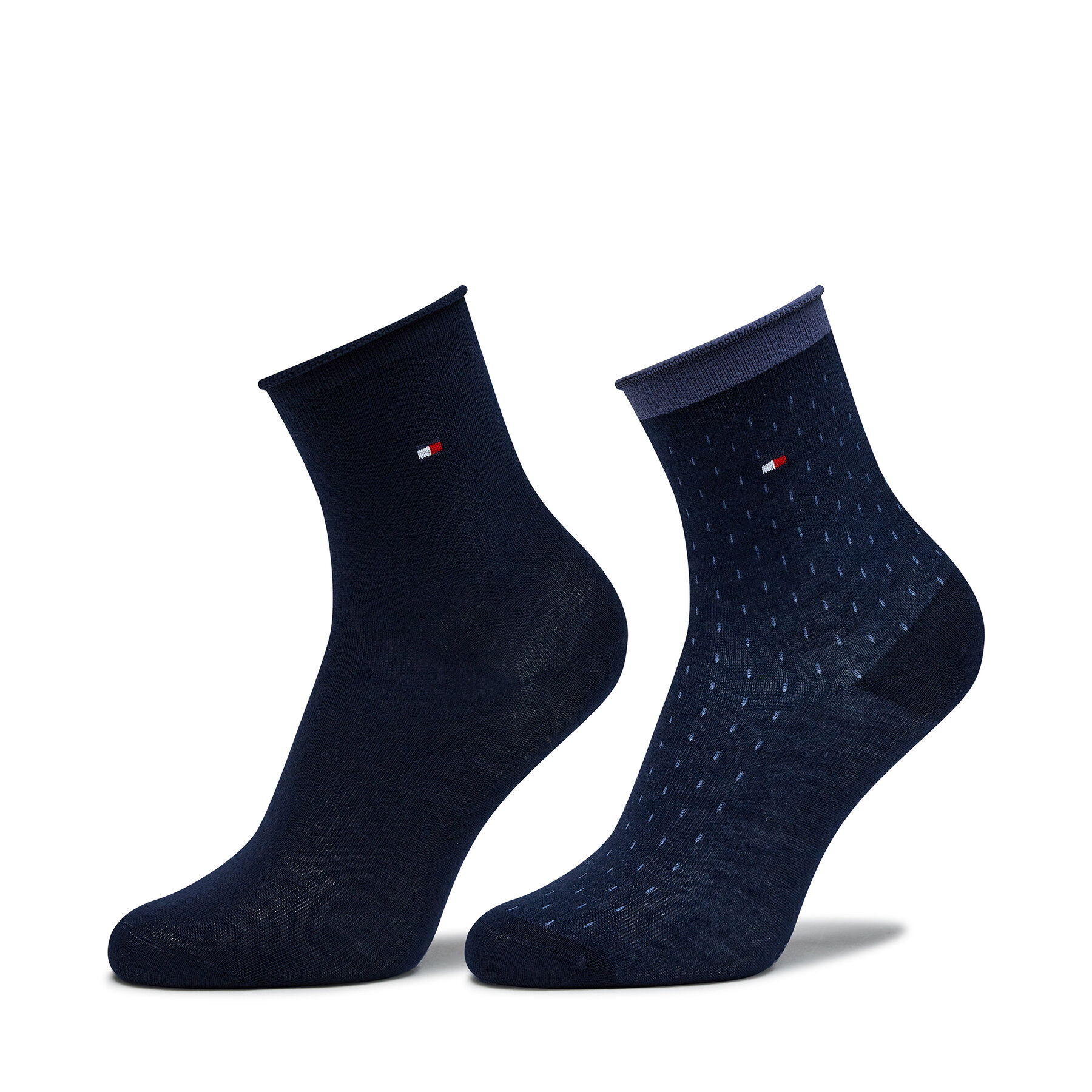 2er-Set hohe Kindersocken Tommy Hilfiger 701224911 Navy 002 von Tommy Hilfiger