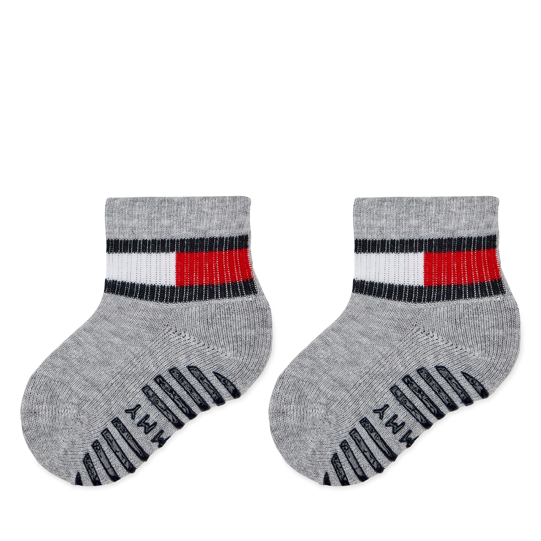 2er-Set hohe Kindersocken Tommy Hilfiger 701226500 Light Grey/Melange 002 von Tommy Hilfiger