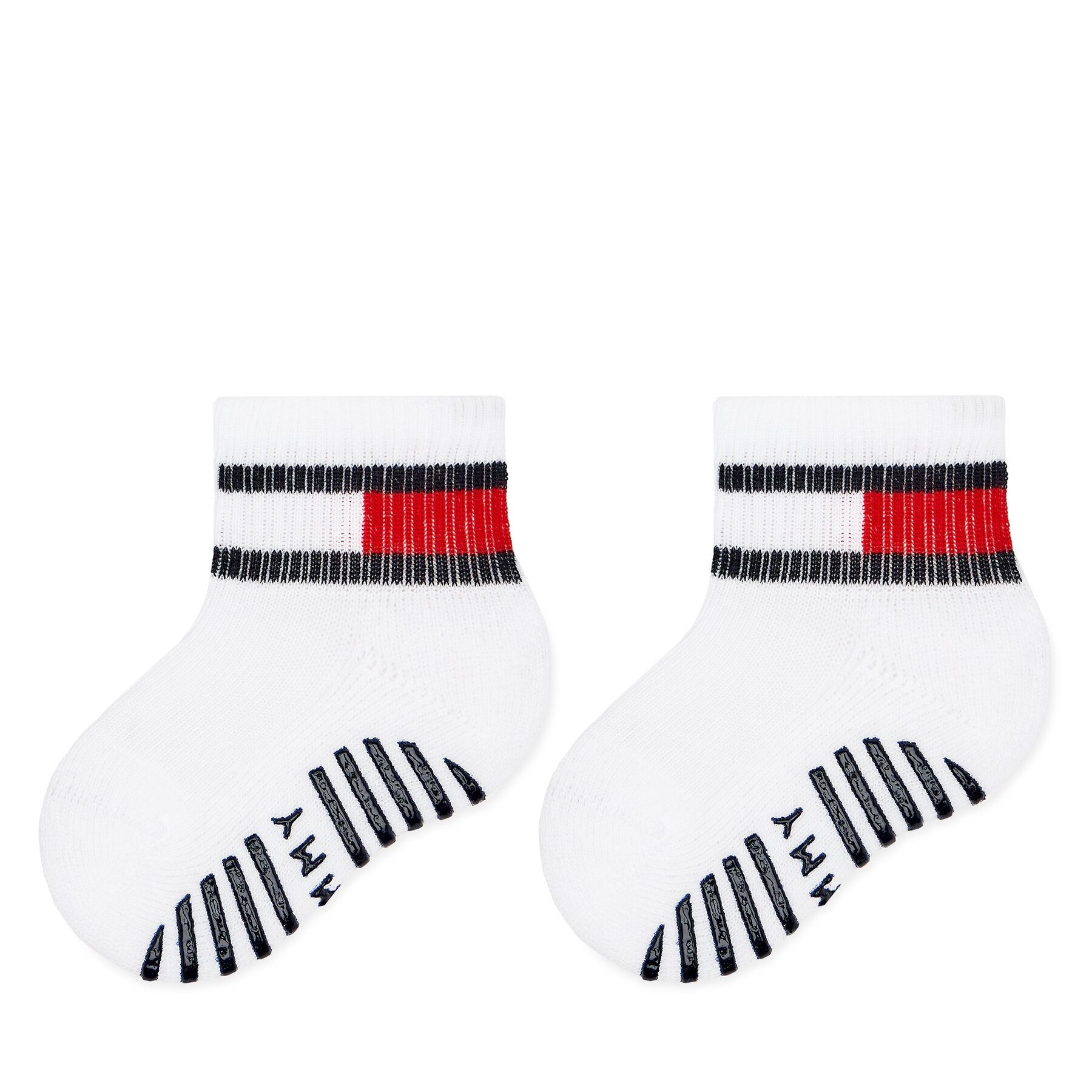 2er-Set hohe Kindersocken Tommy Hilfiger 701226500 White 001 von Tommy Hilfiger