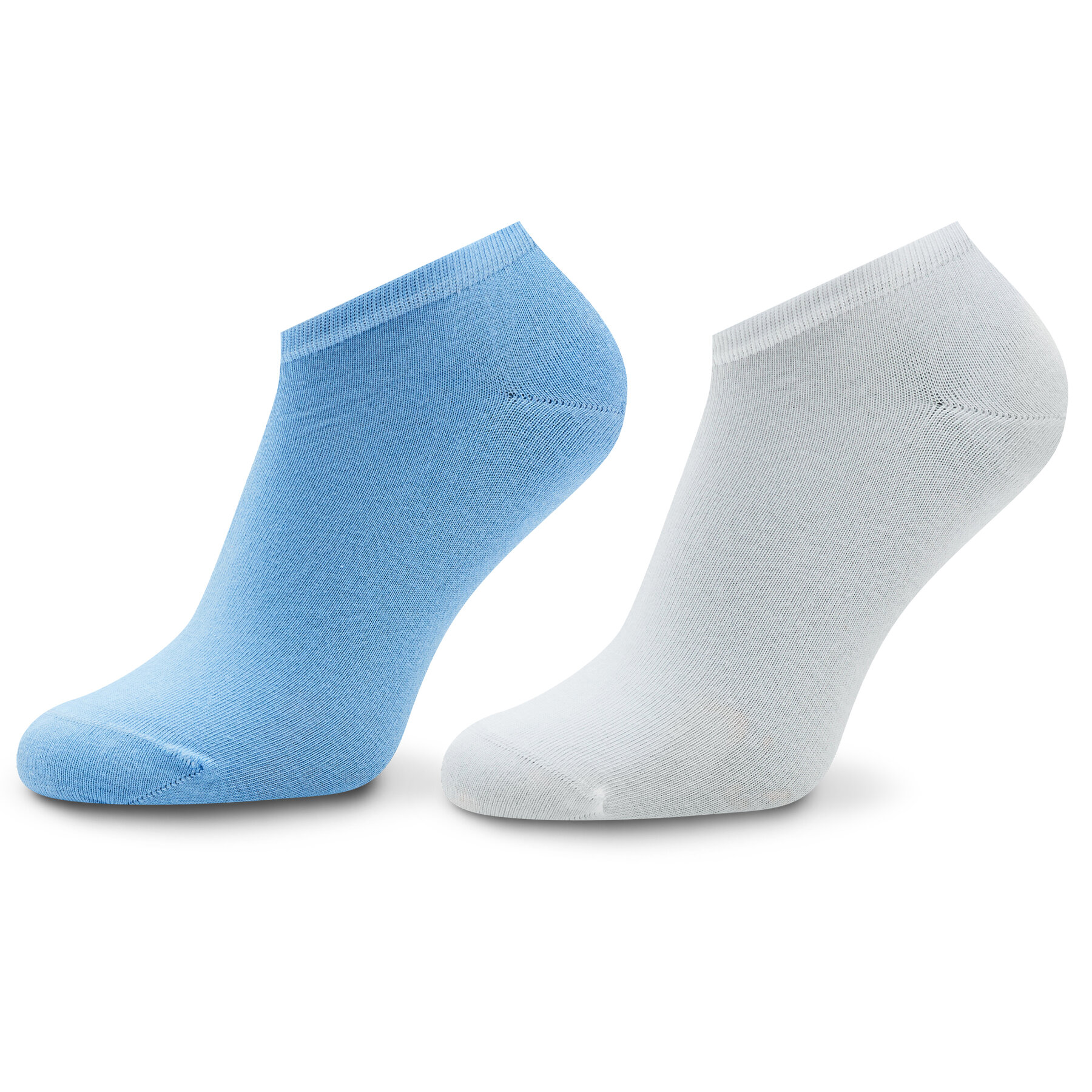 2er-Set niedrige Damensocken Tommy Hilfiger 343024001 Light Blue/White 039 von Tommy Hilfiger