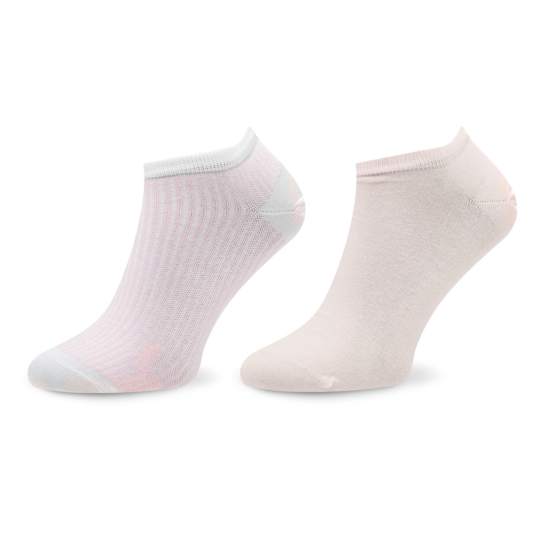 2er-Set niedrige Damensocken Tommy Hilfiger 701222650 Light Pink 039 von Tommy Hilfiger