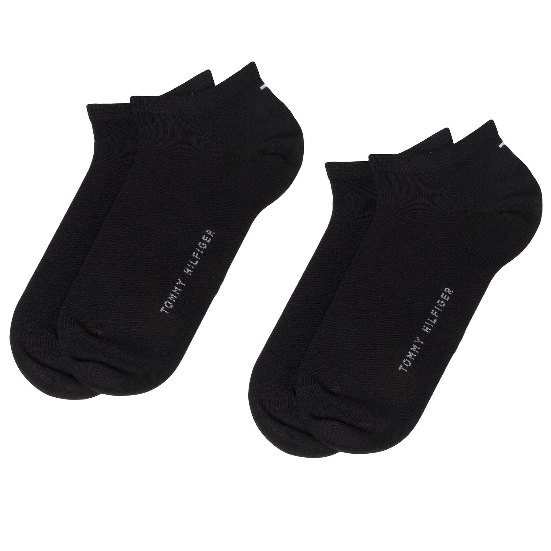 2er-Set niedrige Herrensocken Tommy Hilfiger 342023001 Black 200 von Tommy Hilfiger