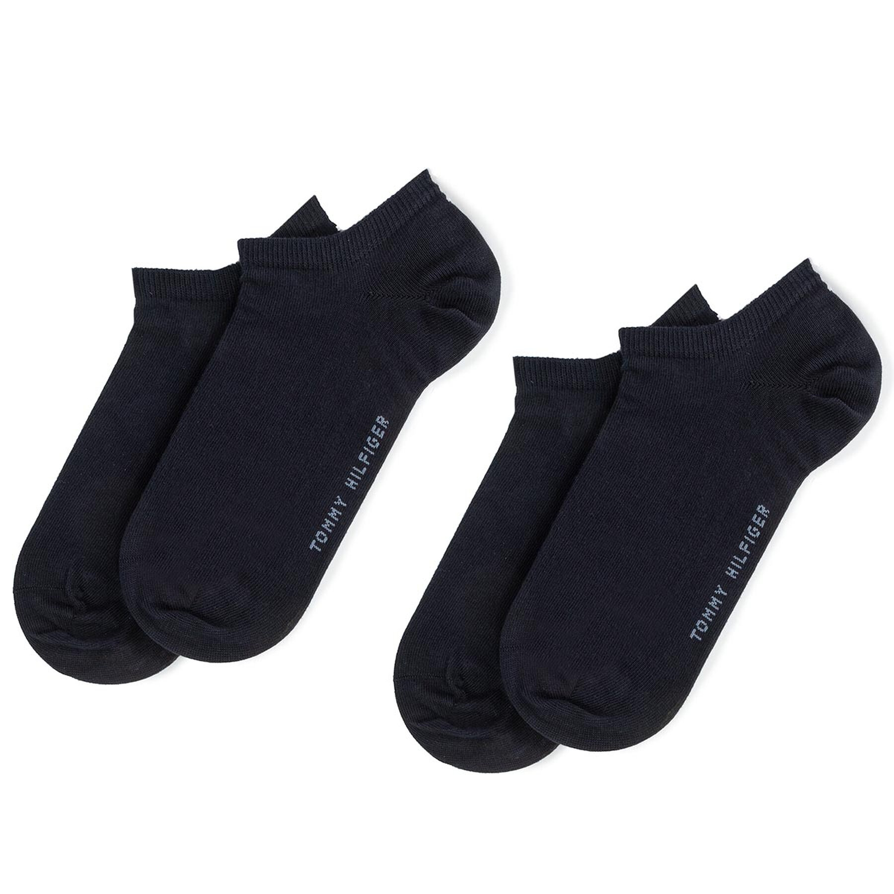 2er-Set niedrige Herrensocken Tommy Hilfiger 342023001 Dark Navy 322 1 von Tommy Hilfiger