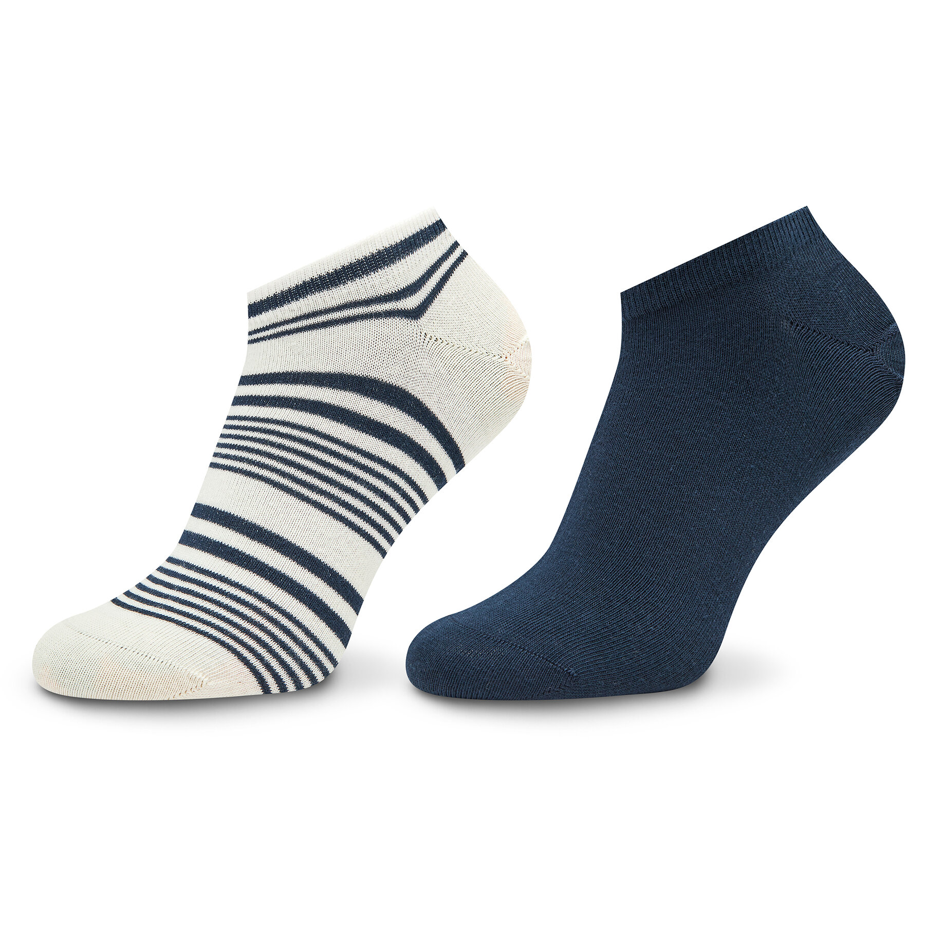 2er-Set niedrige Herrensocken Tommy Hilfiger 701222637 Marshmallow 001 von Tommy Hilfiger