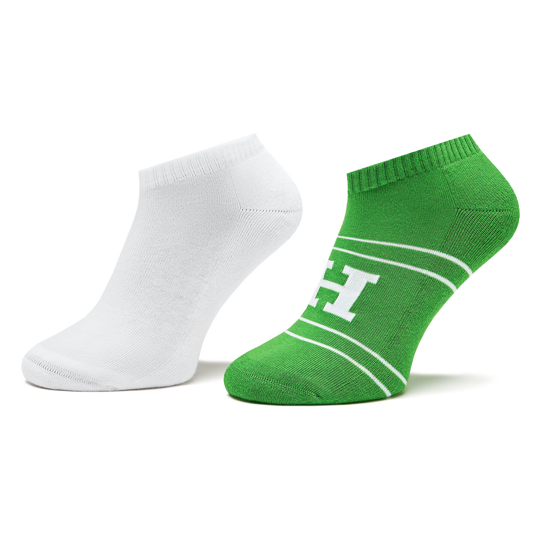 2er-Set niedrige Herrensocken Tommy Hilfiger 701224100 Green 003 von Tommy Hilfiger