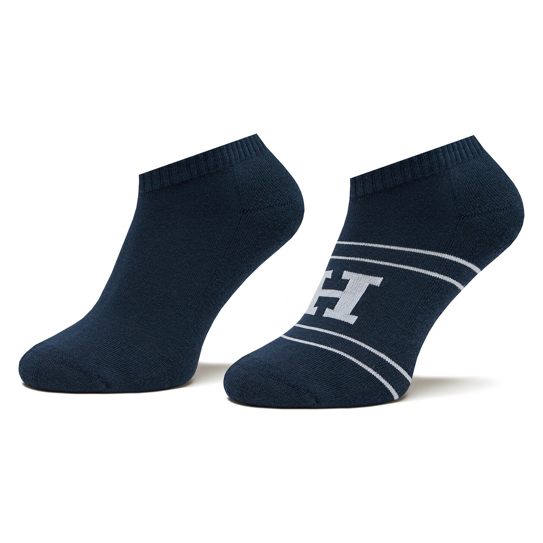 2er-Set niedrige Herrensocken Tommy Hilfiger 701224100 Navy 002 von Tommy Hilfiger