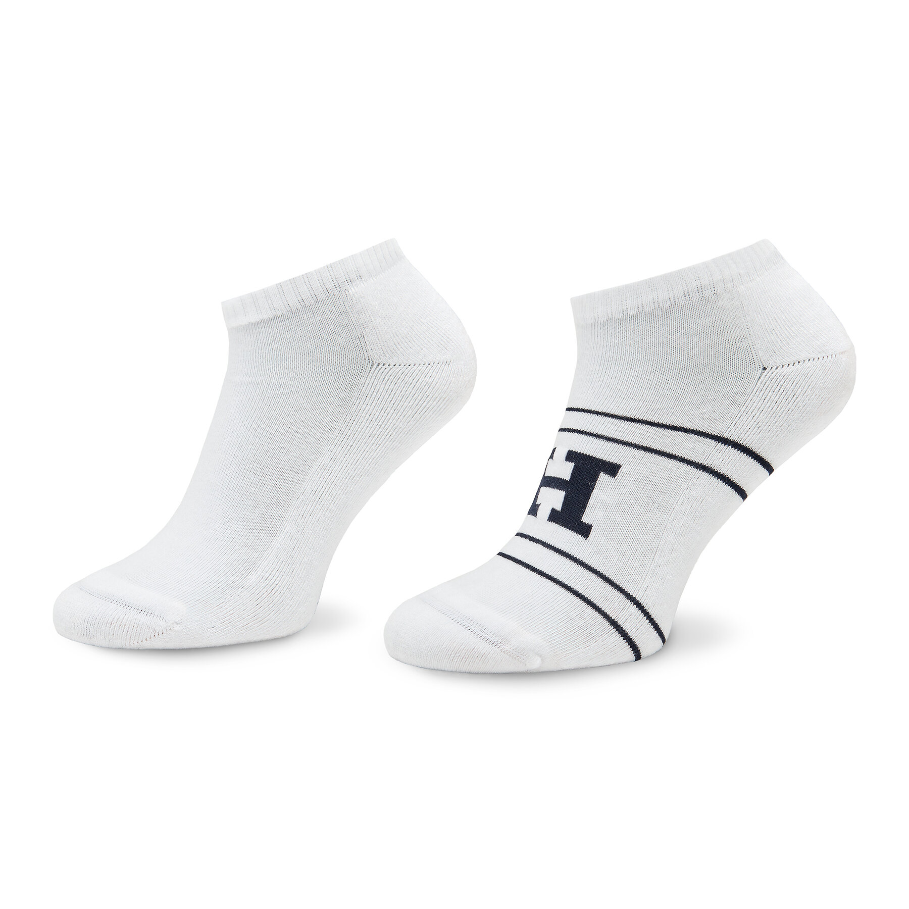 2er-Set niedrige Herrensocken Tommy Hilfiger 701224100 White 001 von Tommy Hilfiger